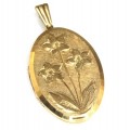 pandantiv victorian "locket". rolled gold. cca 1880 Marea Britanie